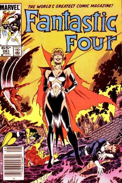 Marvel COMIC BOOK Fantastic Four #281 - CVR A (FN/VF)