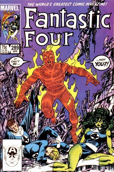 Marvel COMIC BOOK Fantastic Four #289 - CVR A (FN/VF)