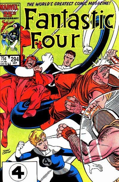 Marvel COMIC BOOK Fantastic Four #294 - CVR A (FN/VF)
