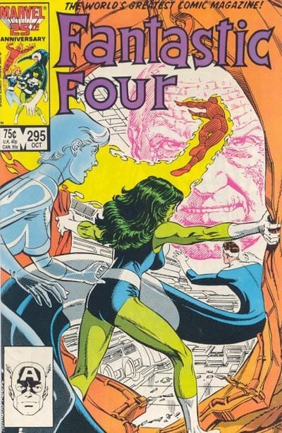 Marvel COMIC BOOK Fantastic Four #295 - CVR A (FN/VF)