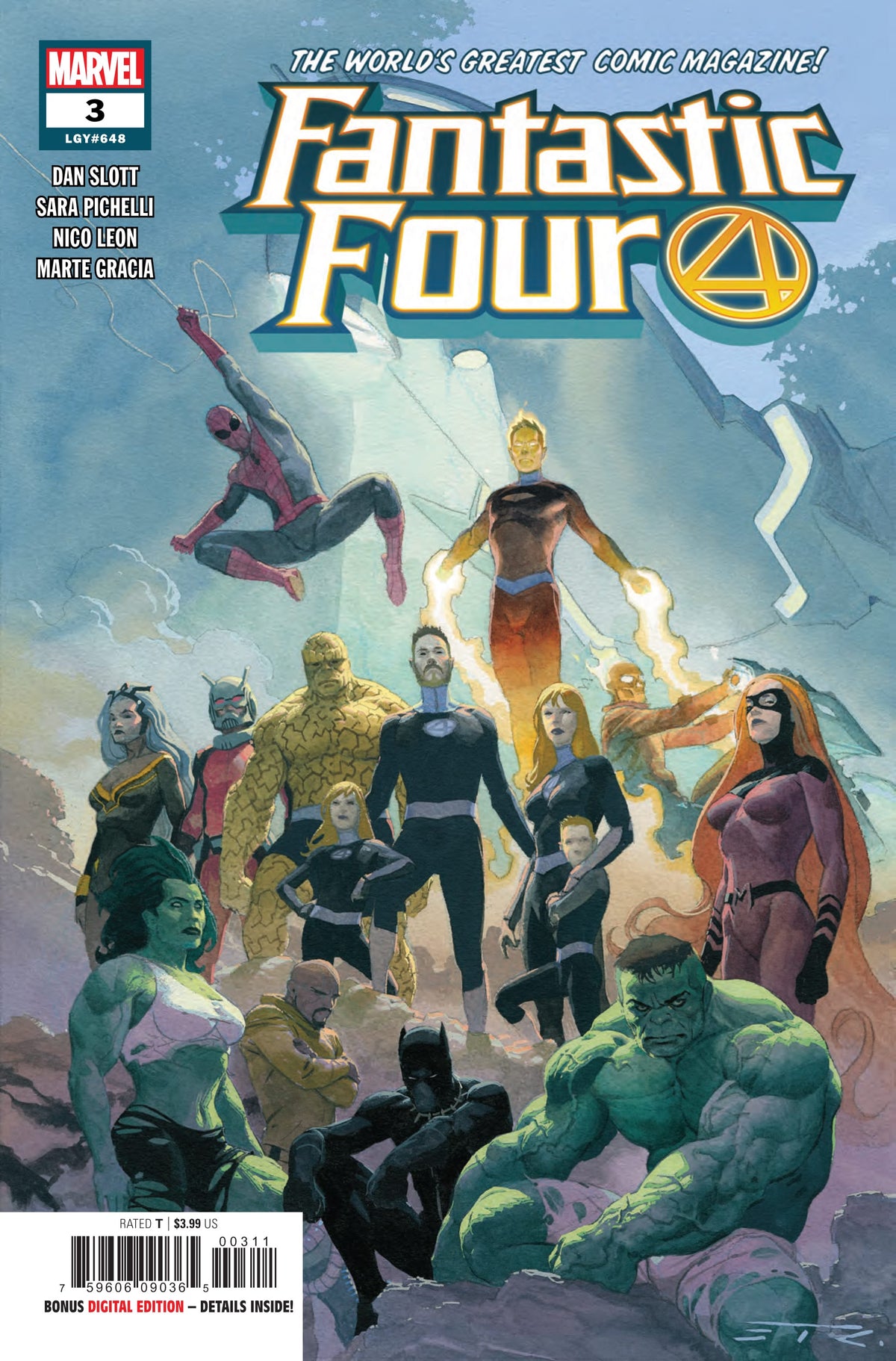 Marvel COMIC BOOK Fantastic Four #3 - CVR A (FN)