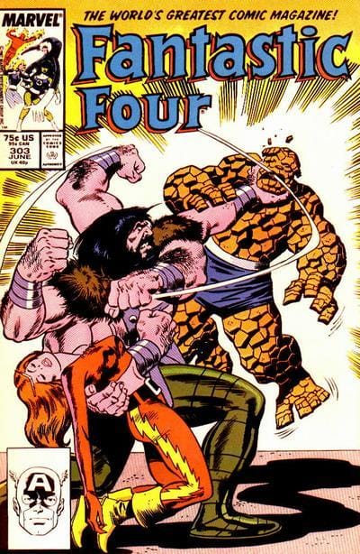 Marvel COMIC BOOK Fantastic Four #303 - CVR A (FN/VF)