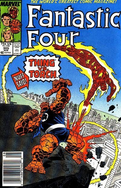 Marvel COMIC BOOK Fantastic Four #305 - CVR A (FN/VF)