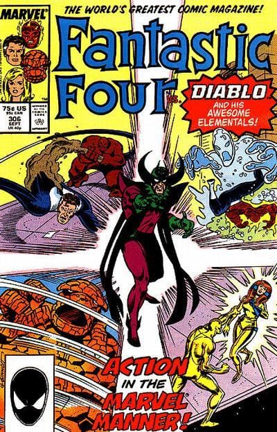 Marvel COMIC BOOK Fantastic Four #306 - CVR A (FN/VF)