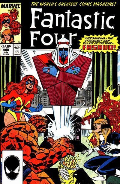 Marvel COMIC BOOK Fantastic Four #308 - CVR A (FN/VF)