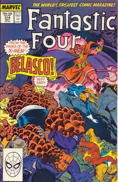 Marvel COMIC BOOK Fantastic Four #314 - CVR A (FN/VF)