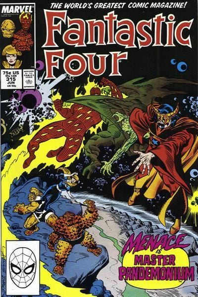Marvel COMIC BOOK Fantastic Four #315 - CVR A (FN/VF)