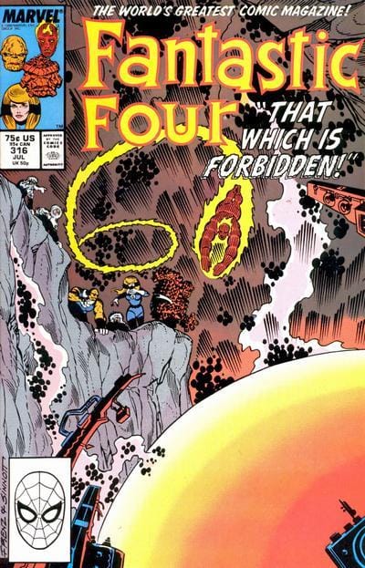Marvel COMIC BOOK Fantastic Four #316 - CVR A (FN/VF)