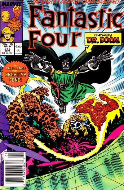 Marvel COMIC BOOK Fantastic Four #318 - CVR A (FN/VF)