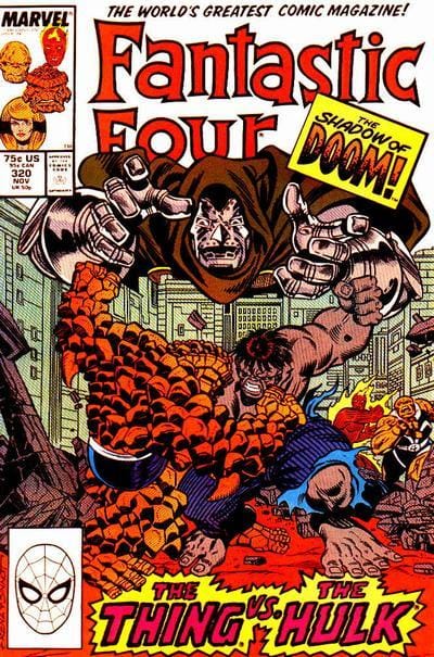 Marvel COMIC BOOK Fantastic Four #320 - CVR A (FN/VF)