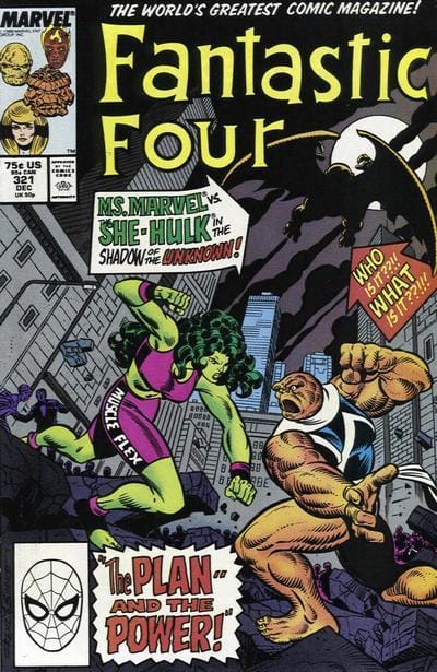 Marvel COMIC BOOK Fantastic Four #321 - CVR A (FN/VF)