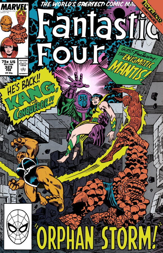 Marvel COMIC BOOK Fantastic Four #323 - CVR A (FN/VF)