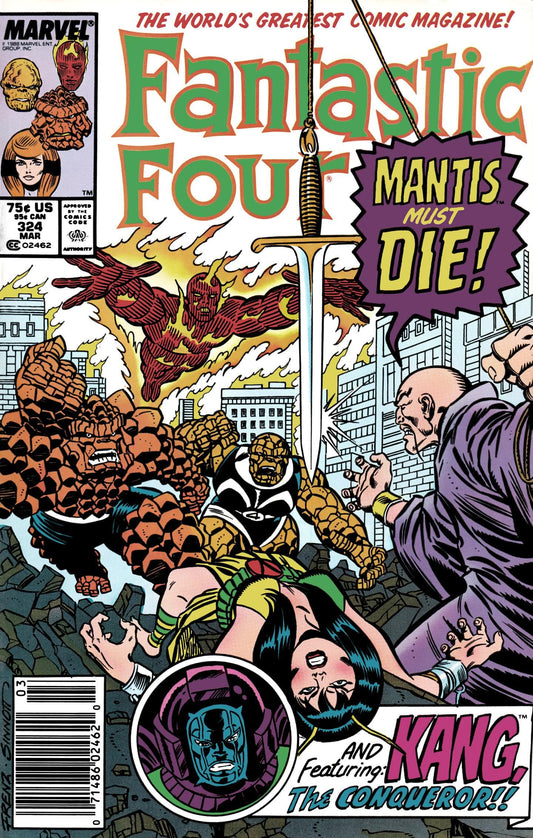 Marvel COMIC BOOK Fantastic Four #324 - CVR A (FN/VF)