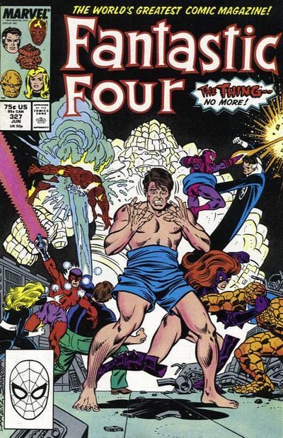 Marvel COMIC BOOK Fantastic Four #327 - CVR A (FN/VF)