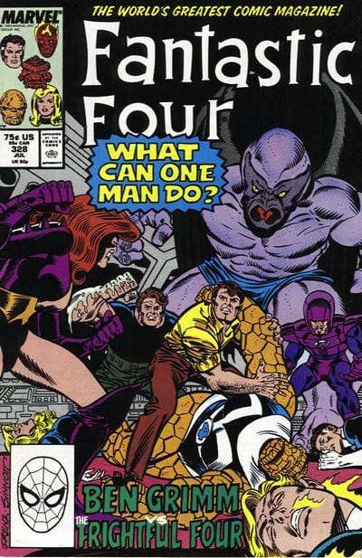 Marvel COMIC BOOK Fantastic Four #328 - CVR A (FN/VF)