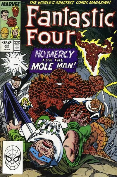 Marvel COMIC BOOK Fantastic Four #329 - CVR A (FN/VF)