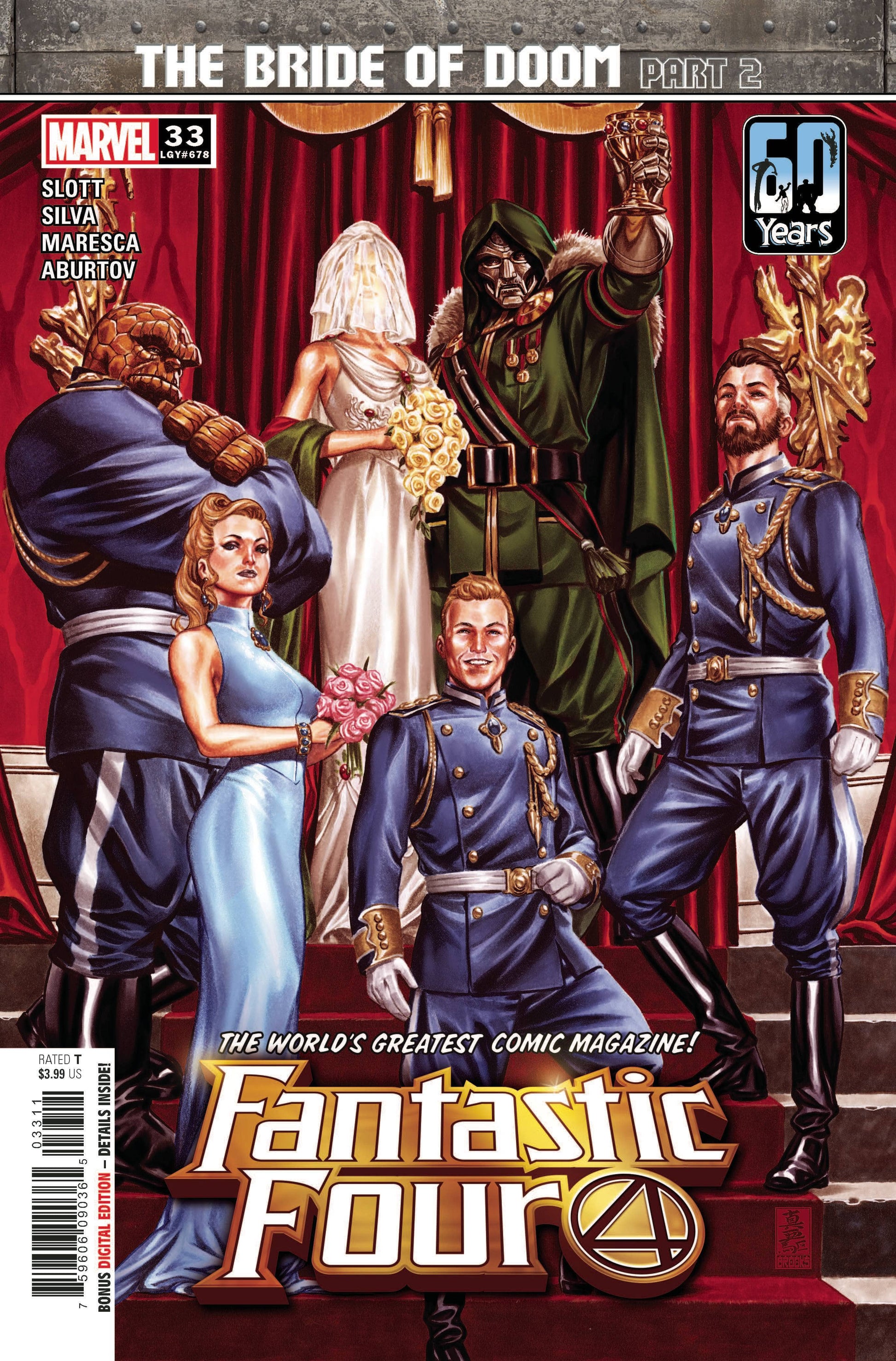 Marvel COMIC BOOK Fantastic Four #33 - CVR A (FN)
