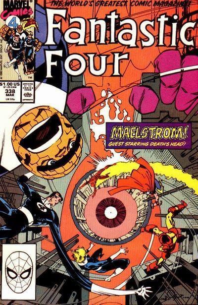 Marvel COMIC BOOK Fantastic Four #338 - CVR A (FN/VF)