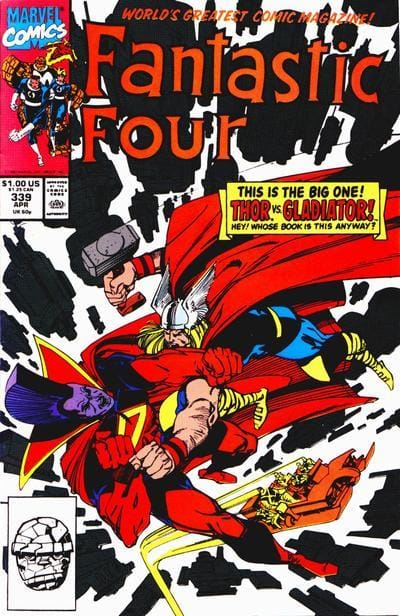 Marvel COMIC BOOK Fantastic Four #339 - CVR A (FN/VF)