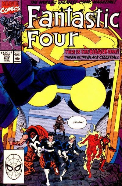 Marvel COMIC BOOK Fantastic Four #340 - CVR A (FN/VF)
