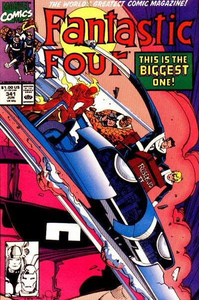 Marvel COMIC BOOK Fantastic Four #341 - CVR A (FN/VF)