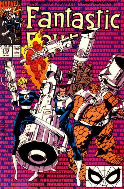 Marvel COMIC BOOK Fantastic Four #343 - CVR A (FN/VF)
