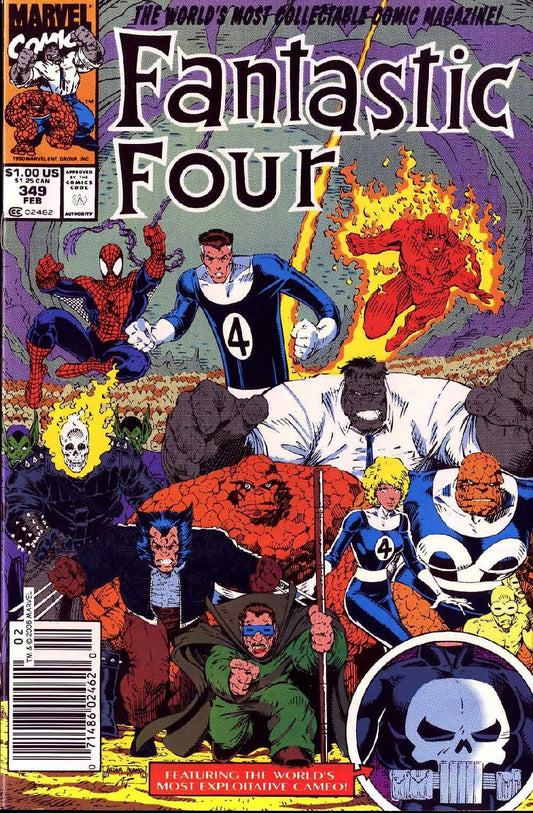 Marvel COMIC BOOK Fantastic Four #349 - CVR A (FN/VF)