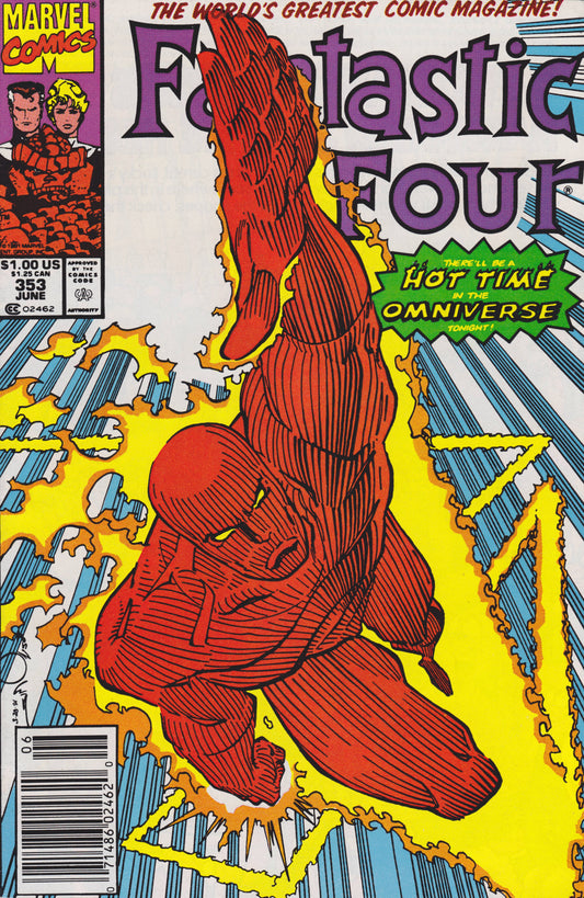 Marvel COMIC BOOK Fantastic Four #353 - CVR A (FN/VF)
