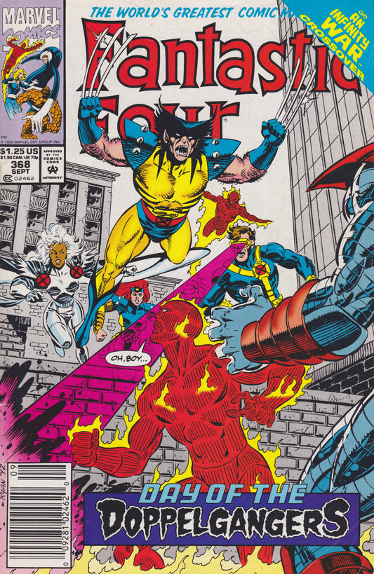 Marvel COMIC BOOK Fantastic Four #368 - CVR A (FN/VF)
