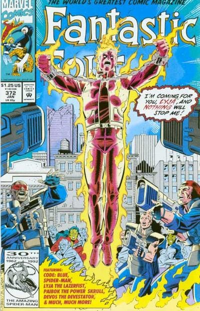 Marvel COMIC BOOK Fantastic Four #372 - CVR A (FN/VF)
