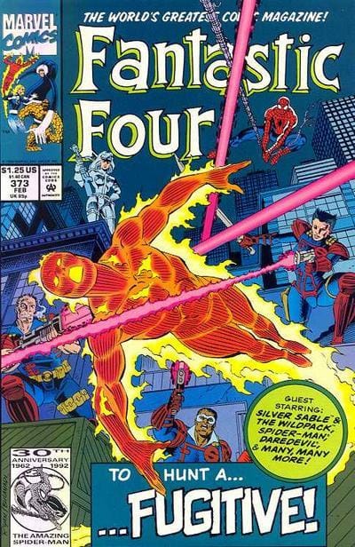 Marvel COMIC BOOK Fantastic Four #373 - CVR A (FN/VF)