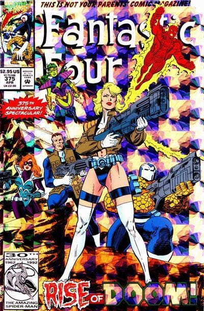 Marvel COMIC BOOK Fantastic Four #375 - CVR A (FN/VF)