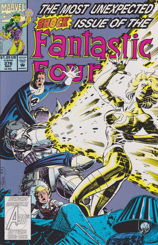 Marvel COMIC BOOK Fantastic Four #376 - CVR A (FN/VF)