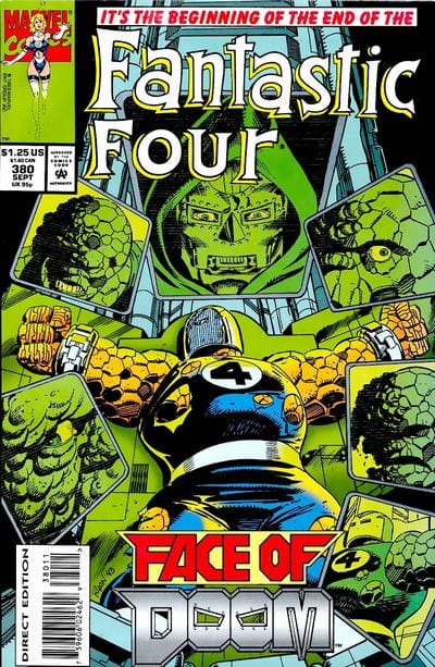 Marvel COMIC BOOK Fantastic Four #380 - CVR A (FN/VF)