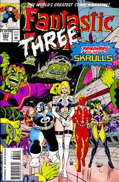 Marvel COMIC BOOK Fantastic Four #382 - CVR A (FN/VF)