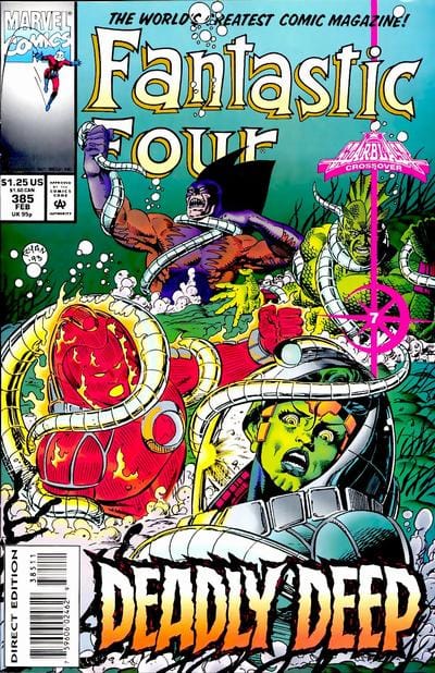 Marvel COMIC BOOK Fantastic Four #385 - CVR A (FN/VF)