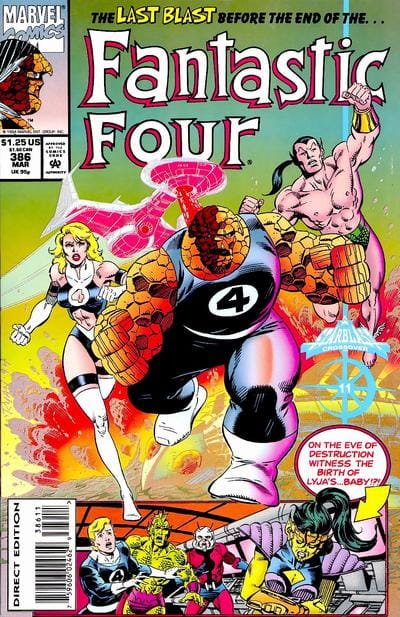 Marvel COMIC BOOK Fantastic Four #386 - CVR A (FN/VF)