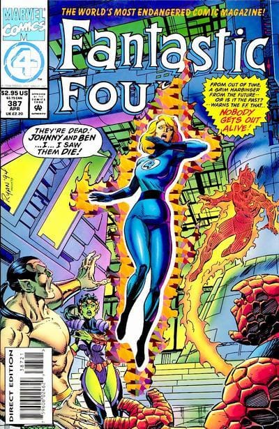 Marvel COMIC BOOK Fantastic Four #387 - CVR A (FN/VF)