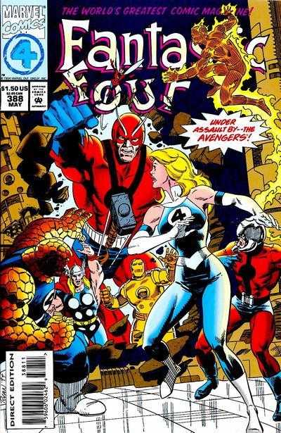 Marvel COMIC BOOK Fantastic Four #388 (FN)