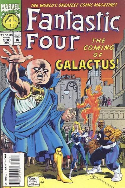 Marvel COMIC BOOK Fantastic Four #390 - CVR A (FN/VF)
