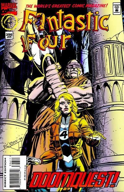Marvel COMIC BOOK Fantastic Four #396 - CVR A (FN/VF)