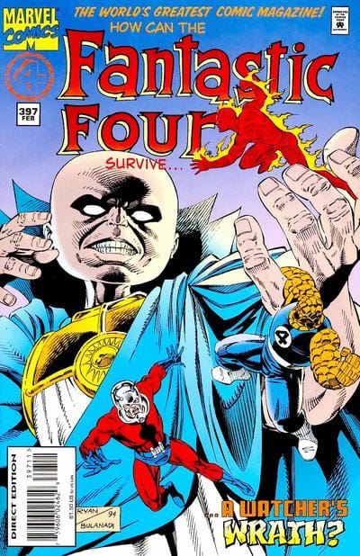 Marvel COMIC BOOK Fantastic Four #397 - CVR (FN/VF)