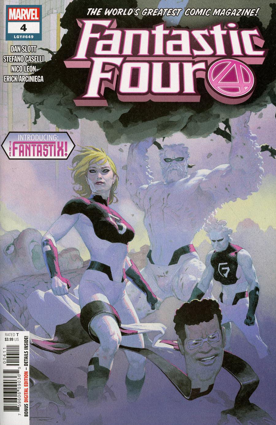 Marvel COMIC BOOK Fantastic Four #4 - CVR A (FN)