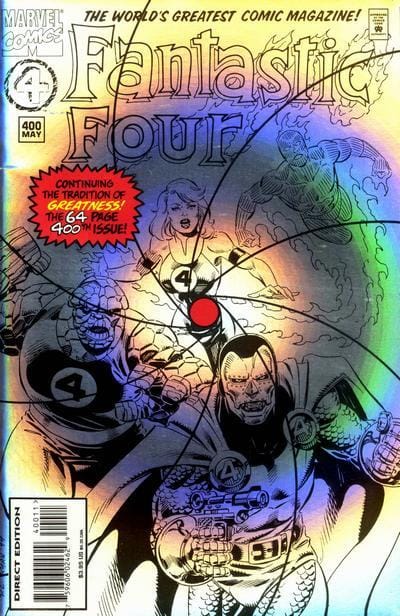 Marvel COMIC BOOK Fantastic Four #400 - CVR A (FN/VF)
