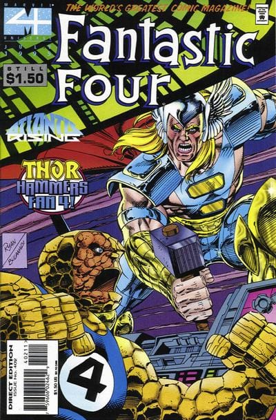 Marvel COMIC BOOK Fantastic Four #402 - CVR A (FN/VF)