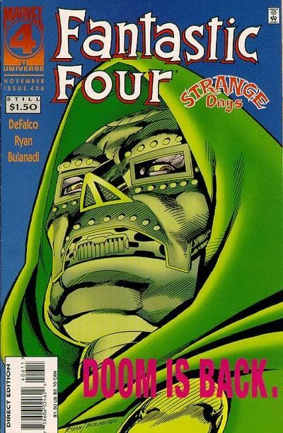 Marvel COMIC BOOK Fantastic Four #406 - CVR A (FN/VF)