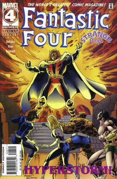 Marvel COMIC BOOK Fantastic Four #408 - CVR A (FN/VF)
