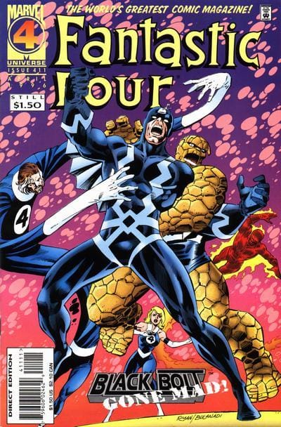 Marvel COMIC BOOK Fantastic Four #411 - CVR A (FN/VF)