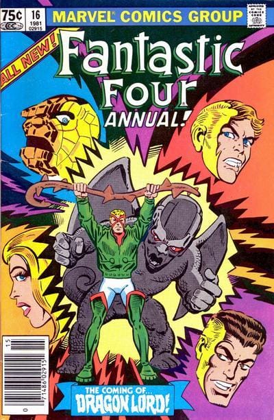 Marvel COMIC BOOK Fantastic Four Annual #16 - CVR A (FN/VF)