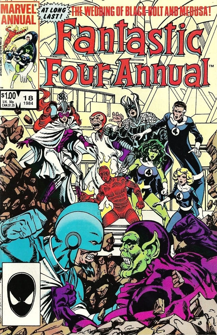 Marvel COMIC BOOK Fantastic Four Annual #18 - CVR A (FN/VF)